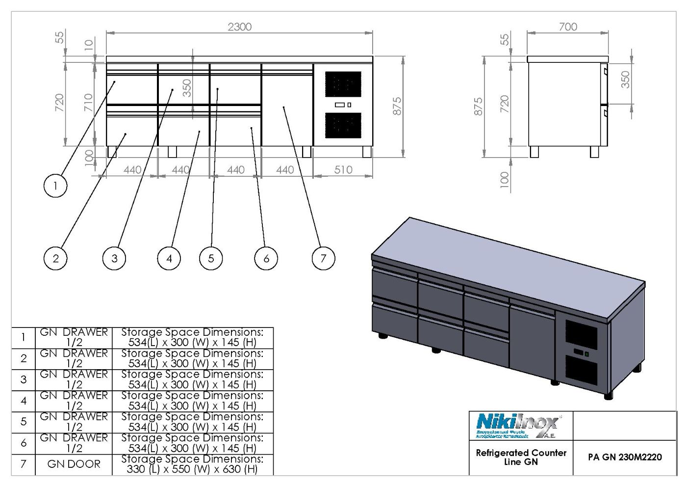 Product Drawing