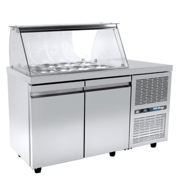 Refrigerated Salad Display with compressor SA GN 140M