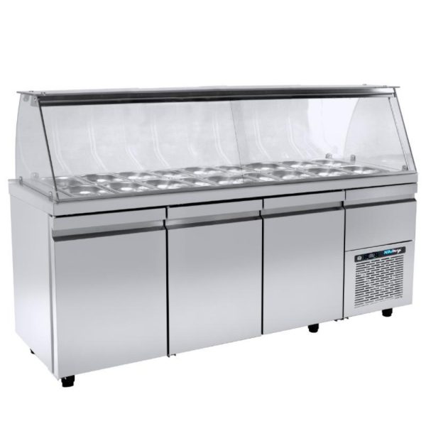 Refrigerated Salad Display with compressor SA GN 179M