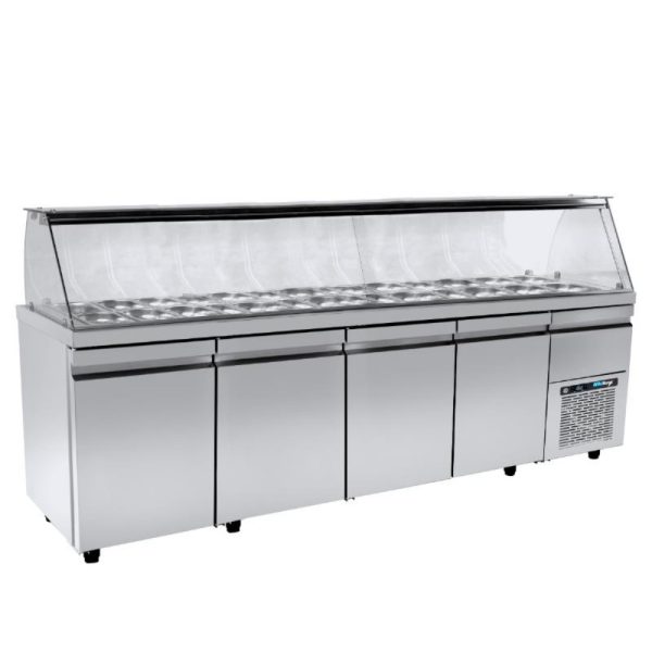 Refrigerated Salad Display with compressor SA GN 224M